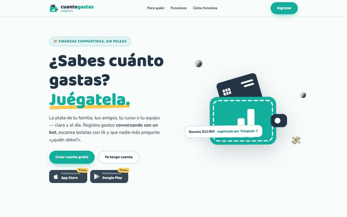 Cuánto Gastas